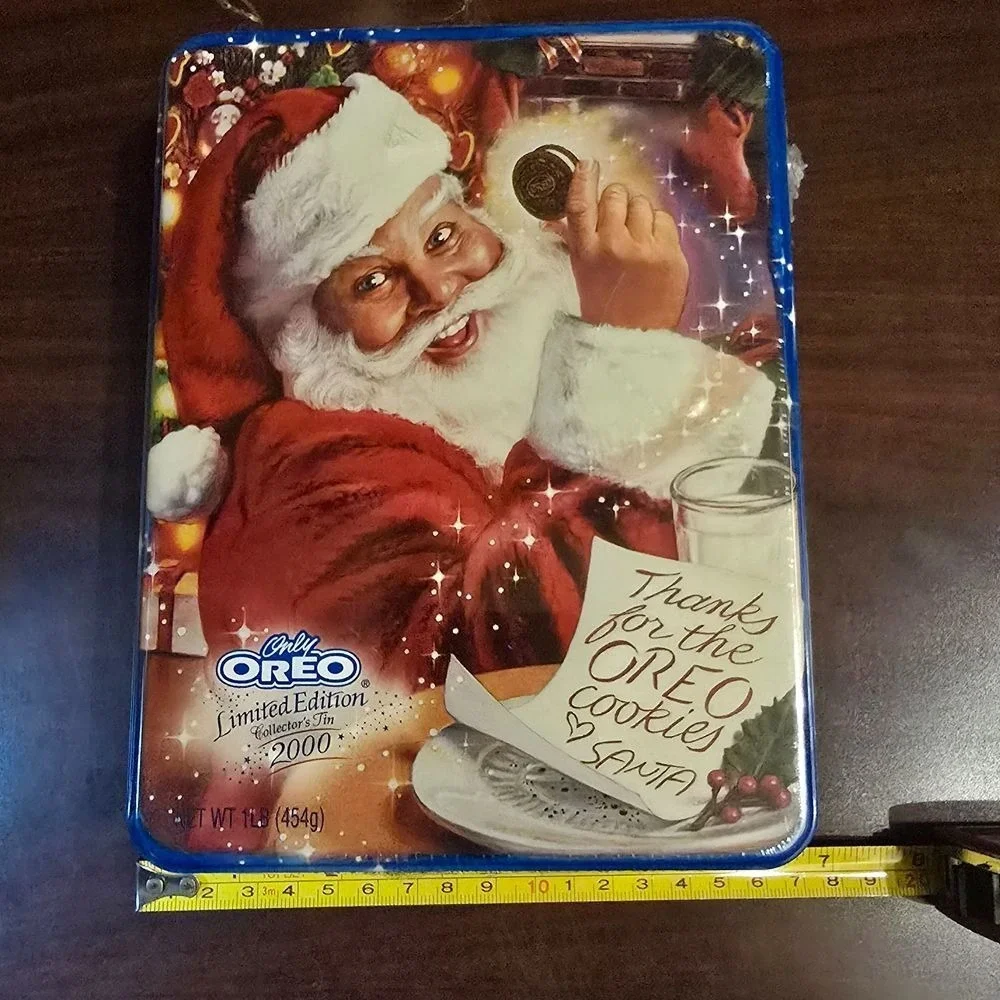 VINTAGE Nabisco Oreo Cookies 2000 Limited Edition Collector's Tin FACTORY SEALED